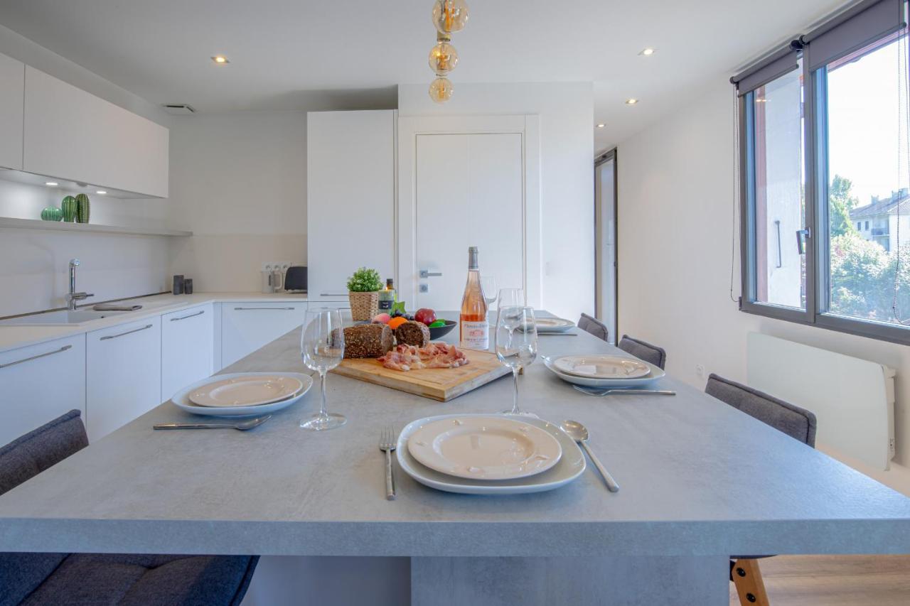 Duplex Albigny 3 Minutes Du Lac Annecy Bagian luar foto