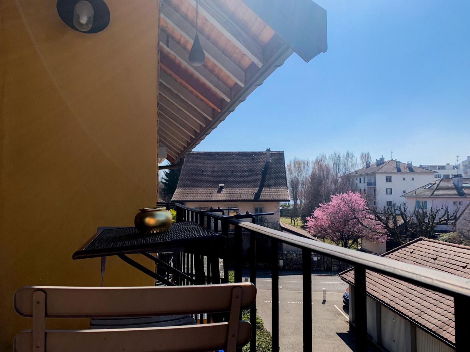 Duplex Albigny 3 Minutes Du Lac Annecy Bagian luar foto